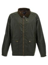 Veste longue en coton bicolore Barbour