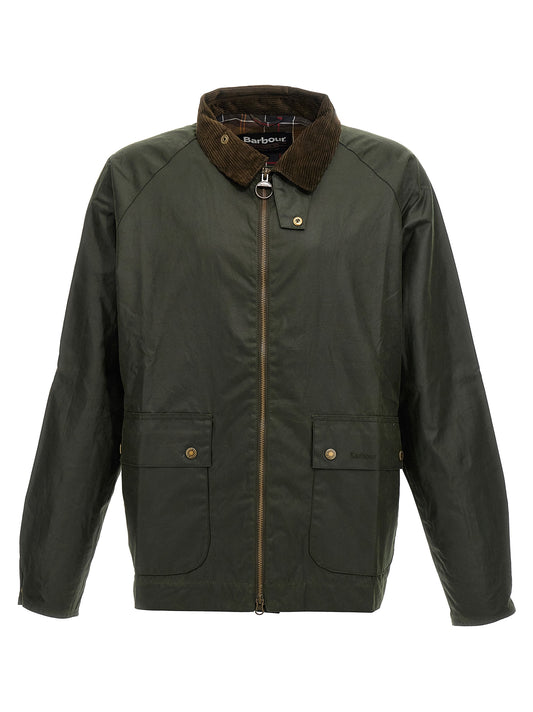 Barbour Bicolor Cotton Full-Length Jacket