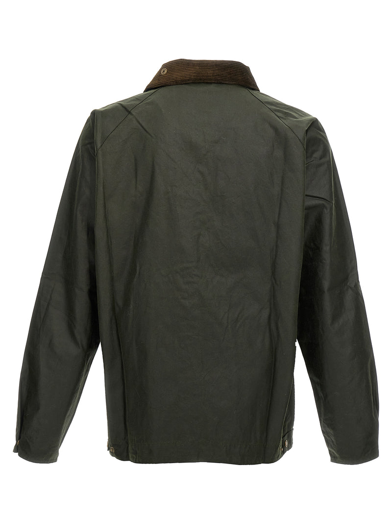 Barbour Bicolor Cotton Full-Length Jacket