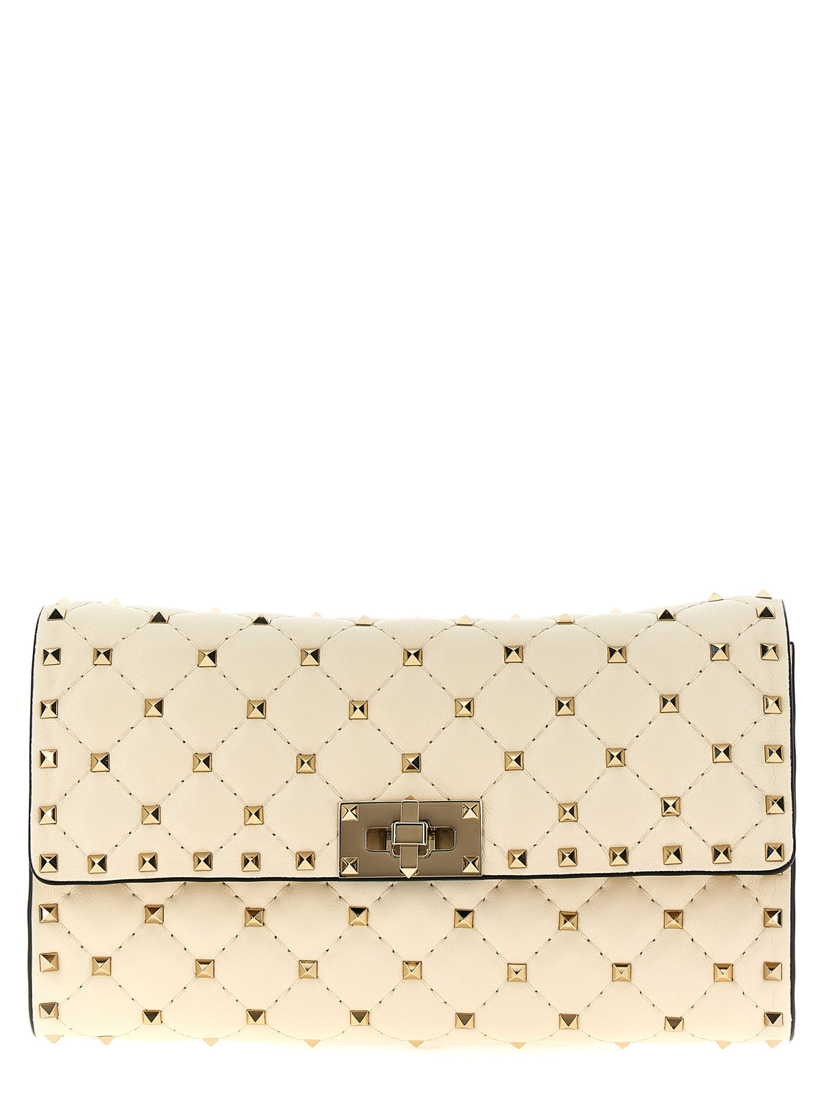 Sac bandoulière Valentino Garavani en cuir d'agneau blanc