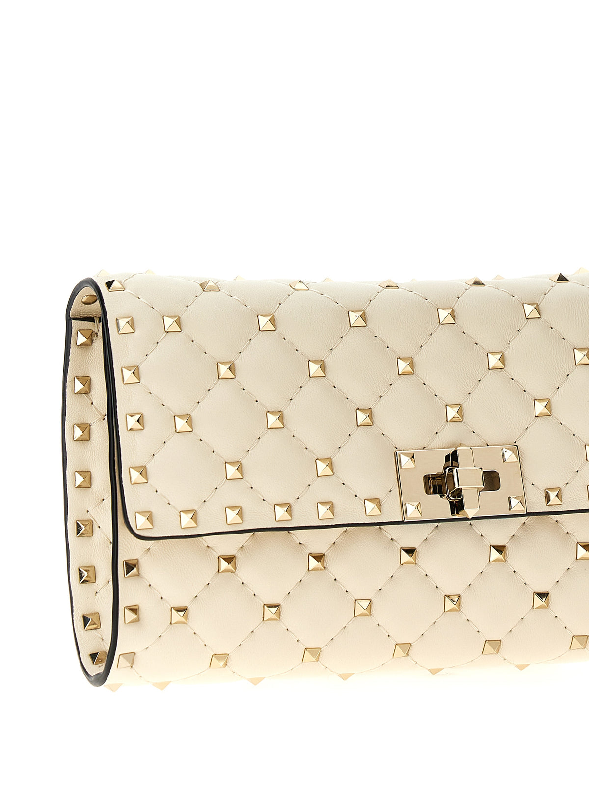 Sac bandoulière Valentino Garavani en cuir d'agneau blanc