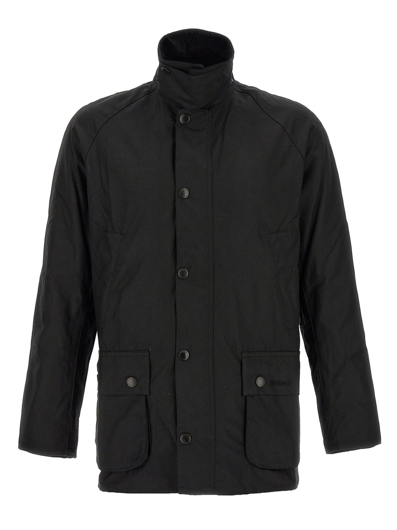 Barbour Black Cotton Jacket