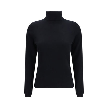 Allude Blue Cashmere Turtleneck
