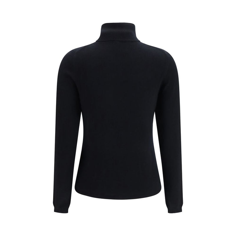 Allude Blue Cashmere Turtleneck