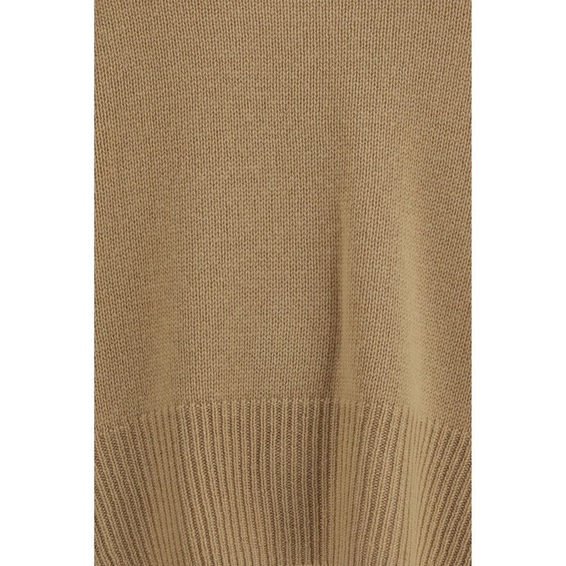 Allude Beige Cashmere Sweatshirt