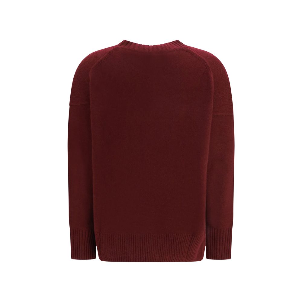 Allude Bordeaux Pull en Cachemire