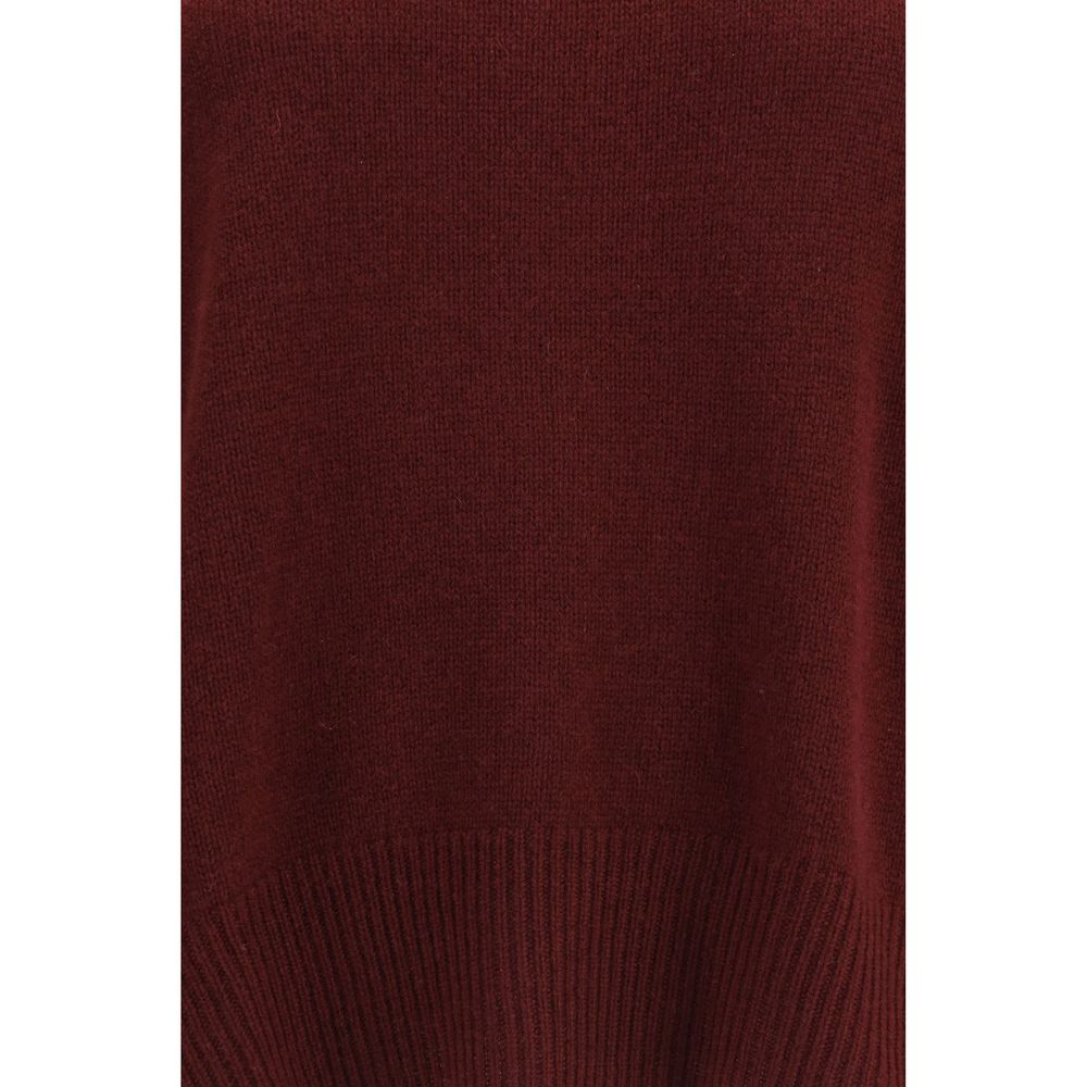 Allude Bordeaux Pull en Cachemire