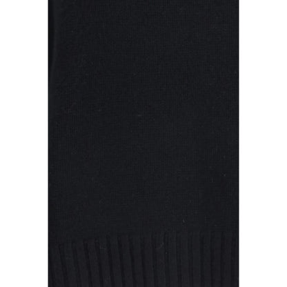 Allude Black Cashmere Turtleneck