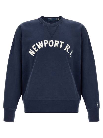 Polo Ralph Lauren Blue Cotton Sweatshirt
