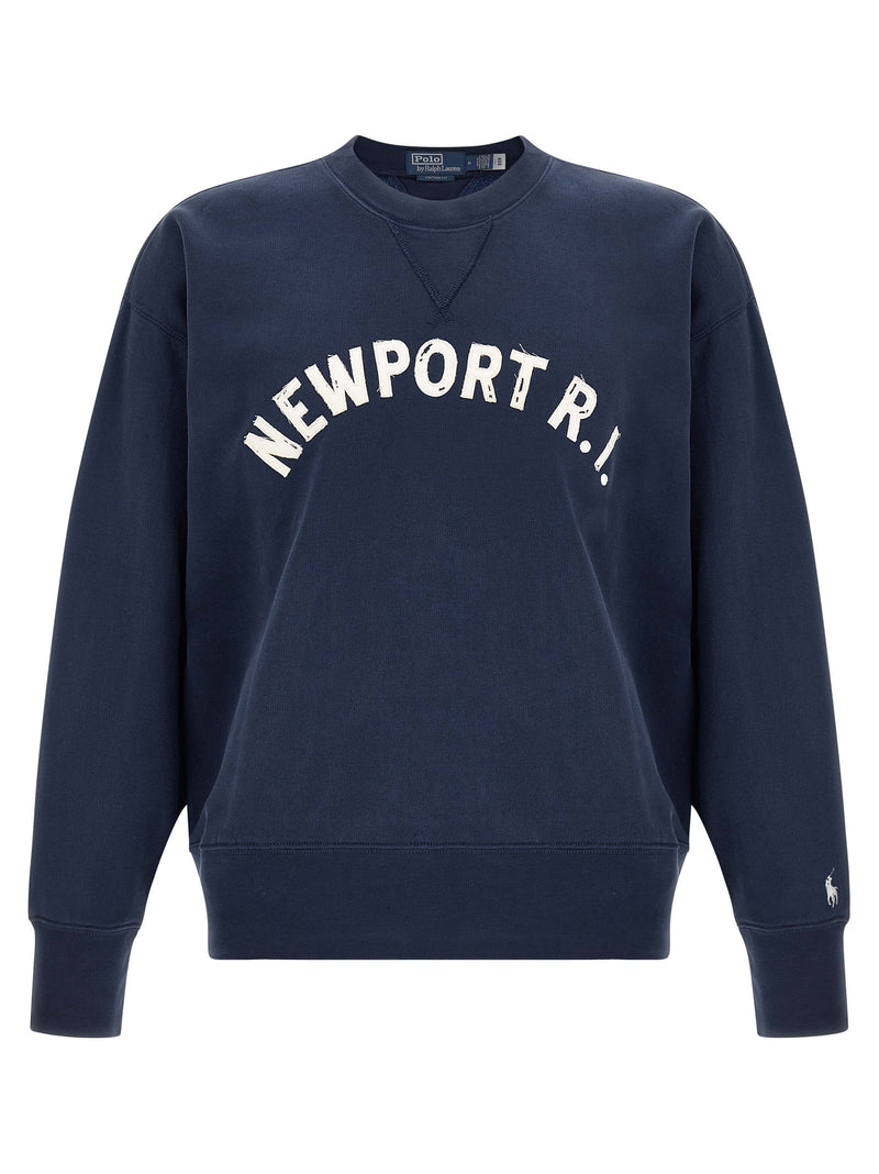 Polo Ralph Lauren Blue Cotton Sweatshirt