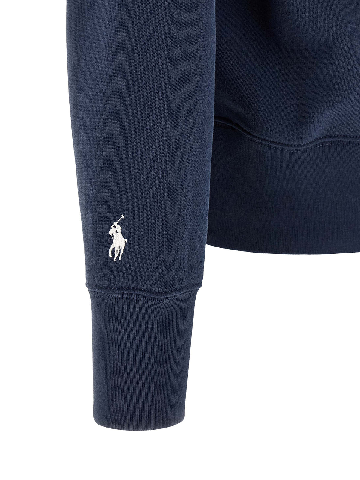 Sweat-shirt Polo Ralph Lauren en coton bleu