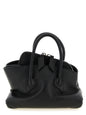 The Attico Black Bovine Leather Handbag