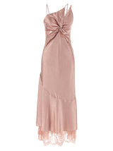 Robe longue PINKO multicolore en acétate