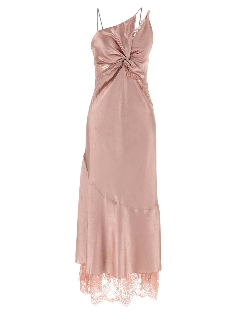 PINKO Multicolor Acetate Long Dress