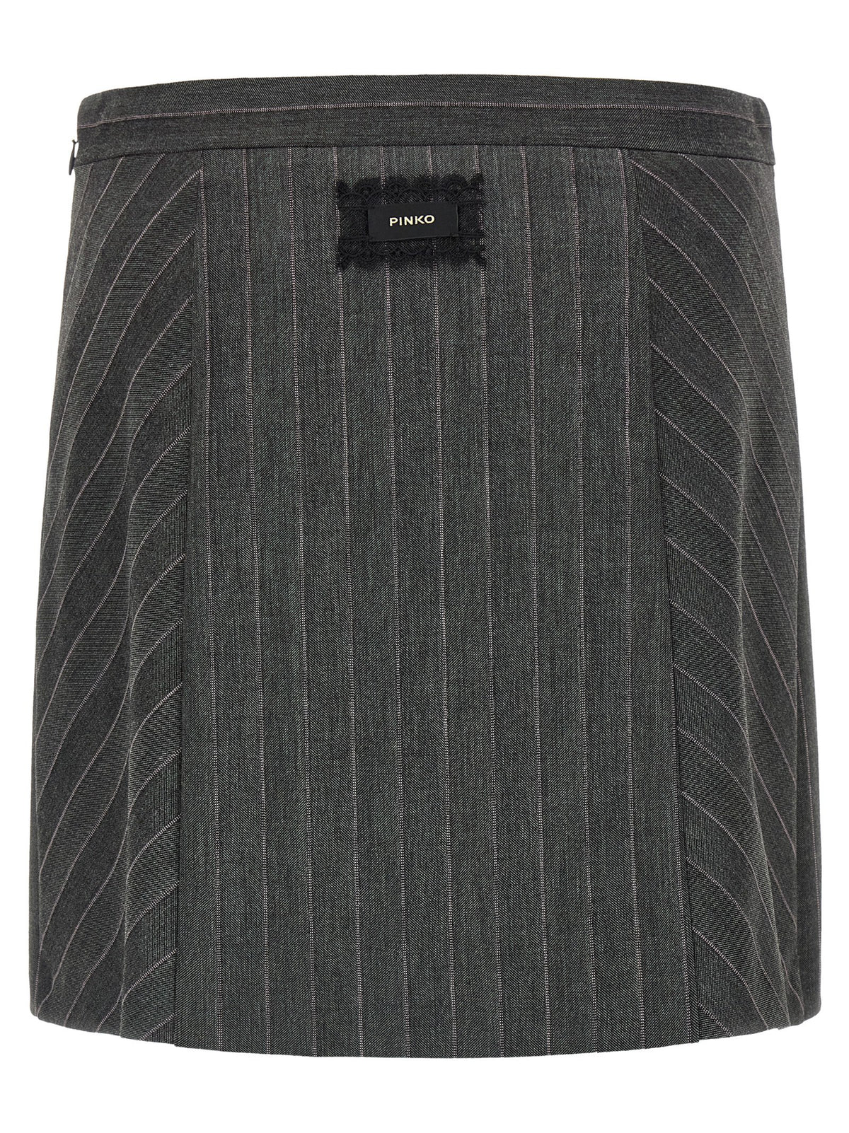 Jupe longue PINKO en polyester gris