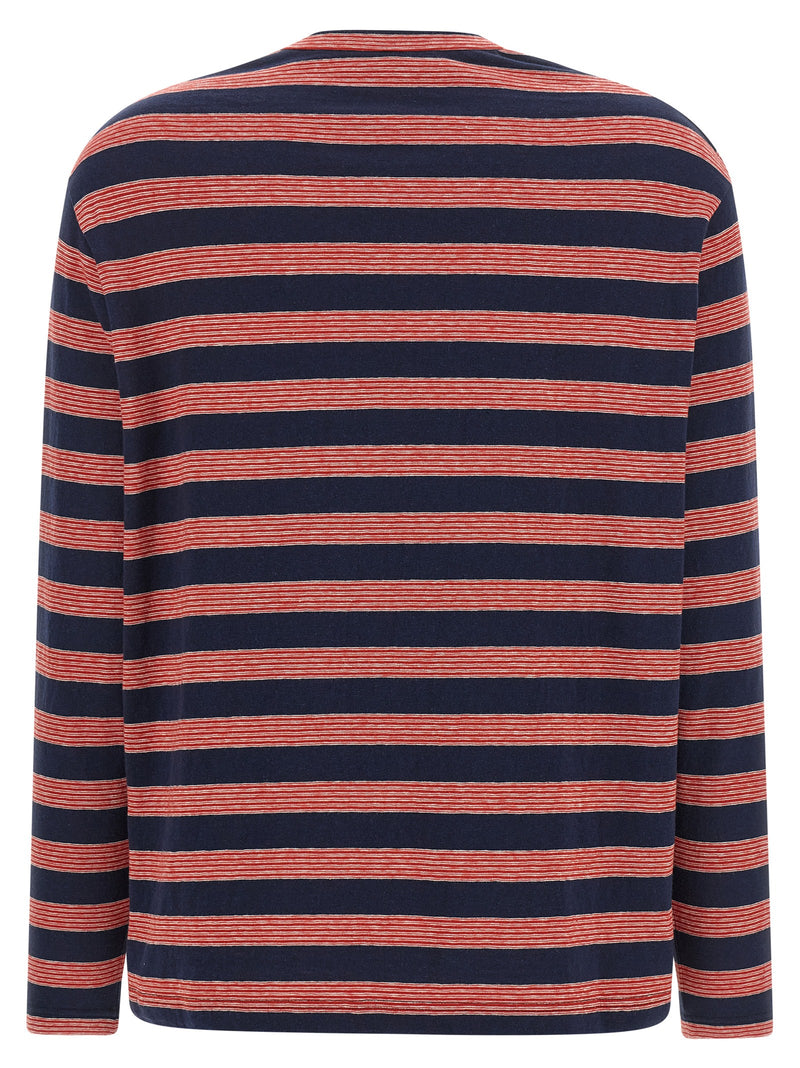 Jil Sander Multicolor Cotton Long Sleeve T-Shirt
