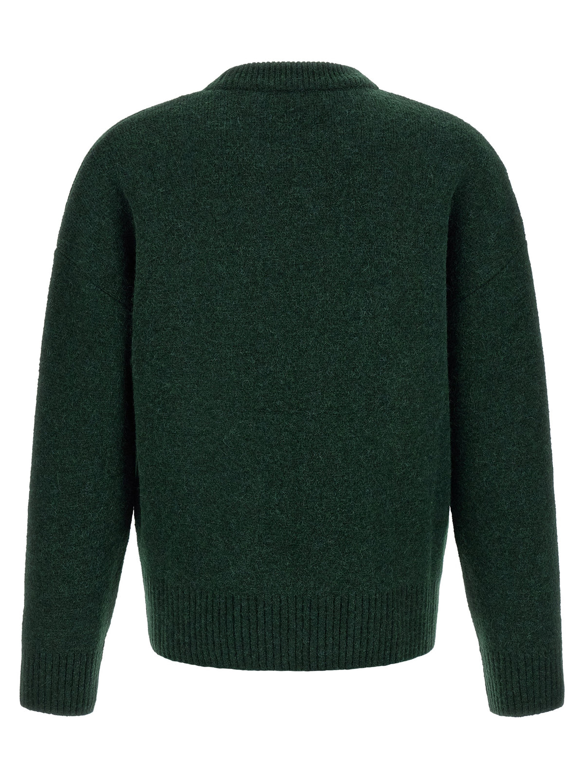 Cardigan Ami Paris bicolore en cuir d'alpaga