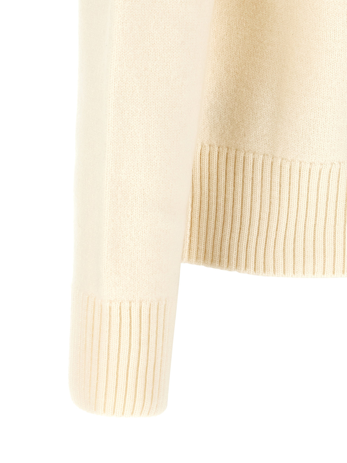 Polo Ami Paris en laine bicolore