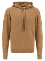 Cardigan en Laine Beige Roberto Collina