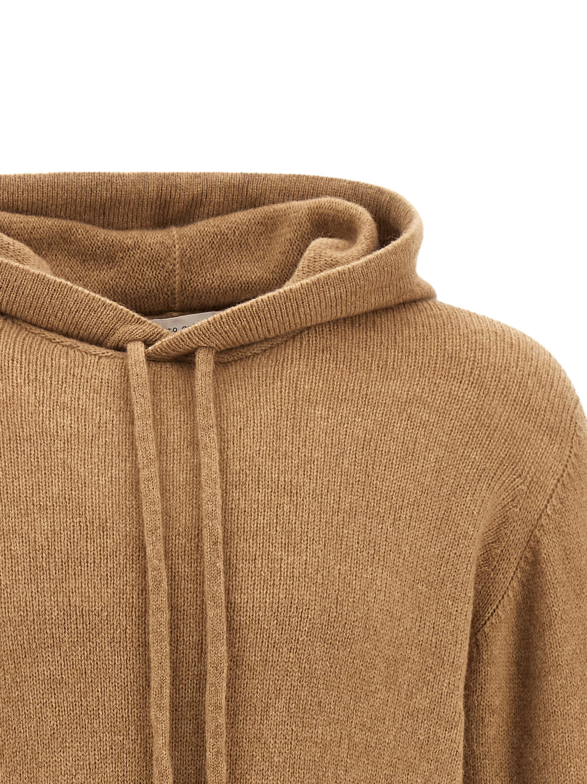 Cardigan en Laine Beige Roberto Collina