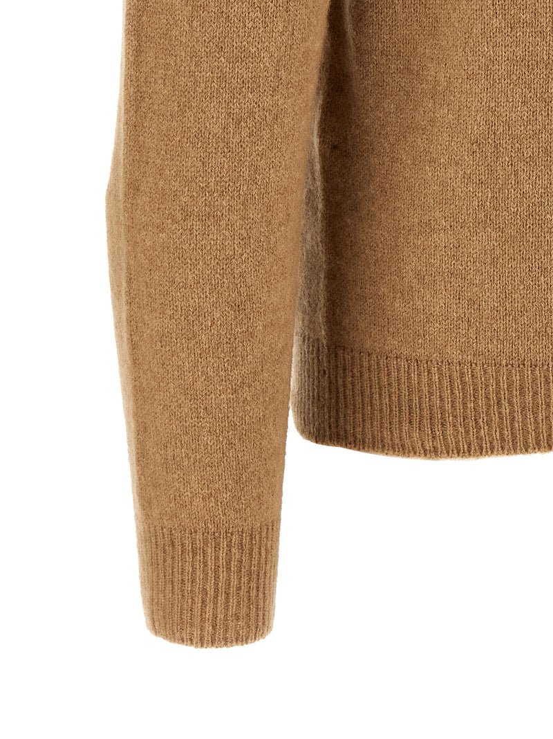 Roberto Collina Beige Wool Cardigan