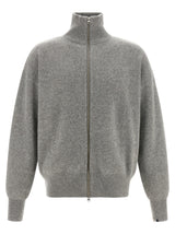 Cardigan gris en cachemire Extreme Cashmere