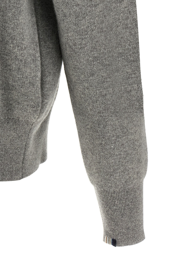 Extreme Cashmere Gray Cashmere Cardigan