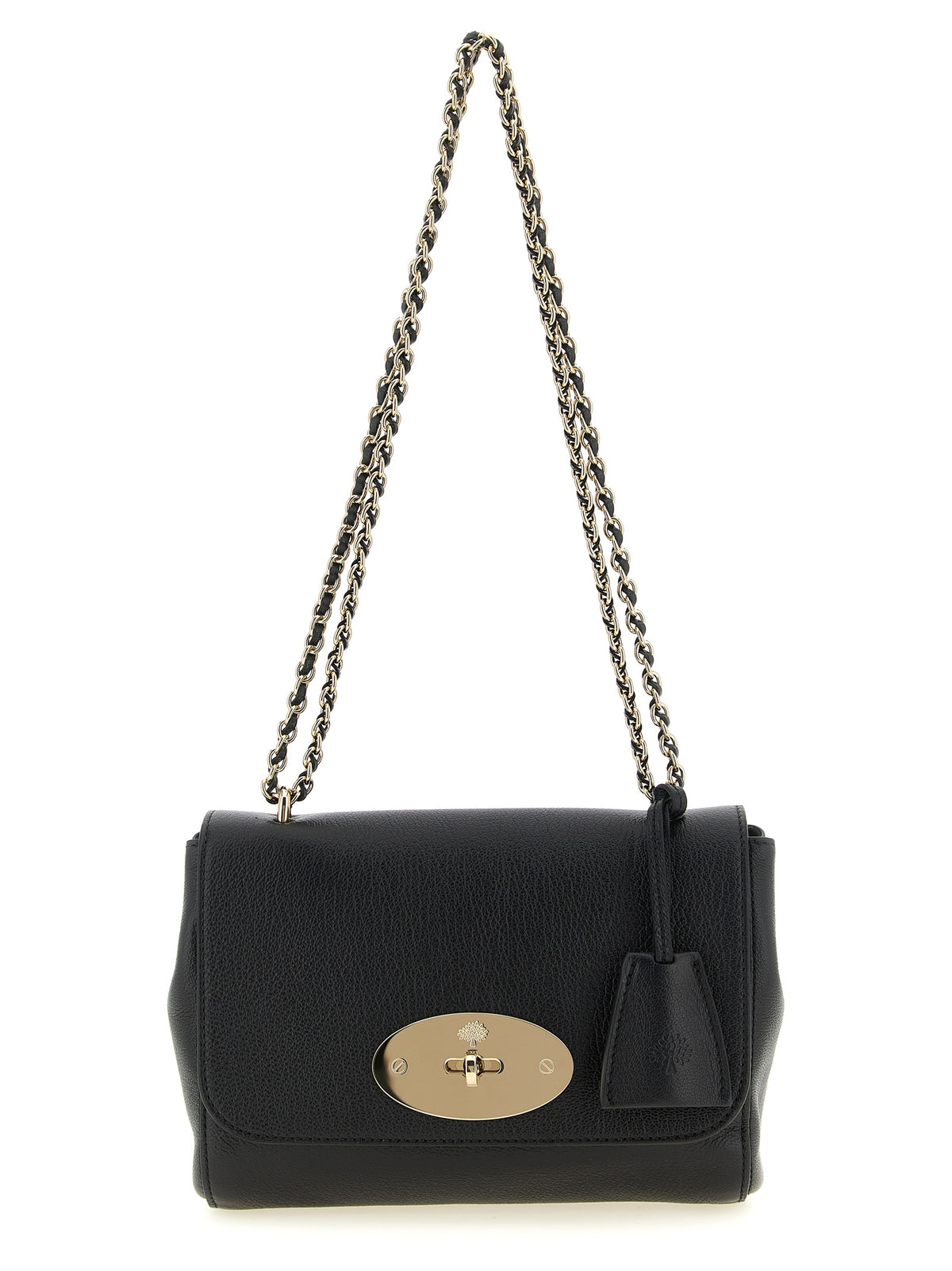 Sac bandoulière Mulberry en cuir de chèvre noir