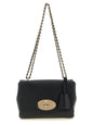 Mulberry Black Goatskin Crossbody Bag