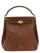 Sac bandoulière en cuir de veau marron Mulberry