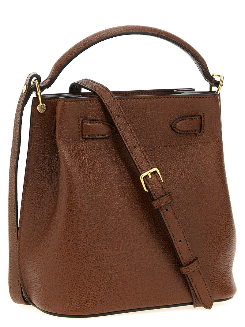 Mulberry Brown Calfskin Crossbody Bag