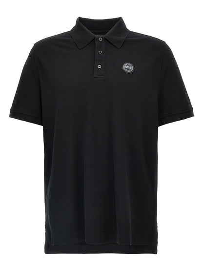 Canada Goose Black Cotton Polo Shirt