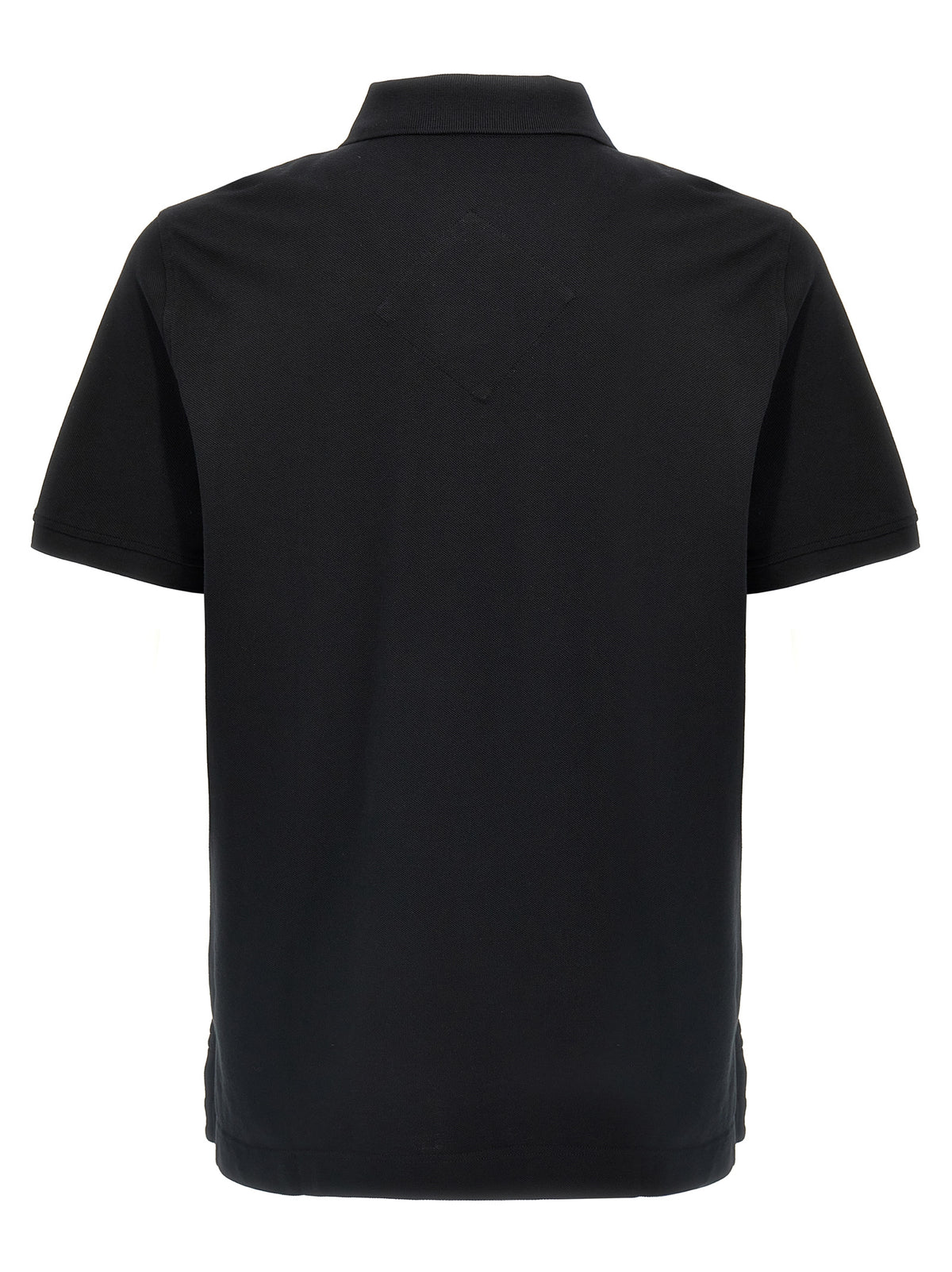 Polo en coton noir Canada Goose