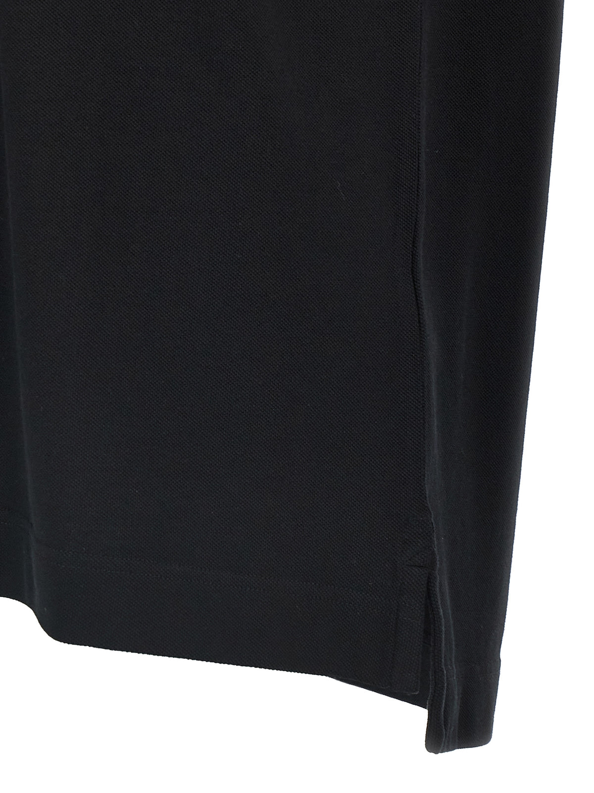 Polo en coton noir Canada Goose