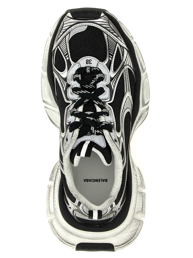 Balenciaga Black Polyethylene Athletic Sneakers