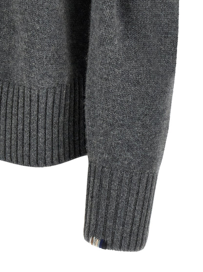 Extreme Cashmere Gray Cashmere Cardigan