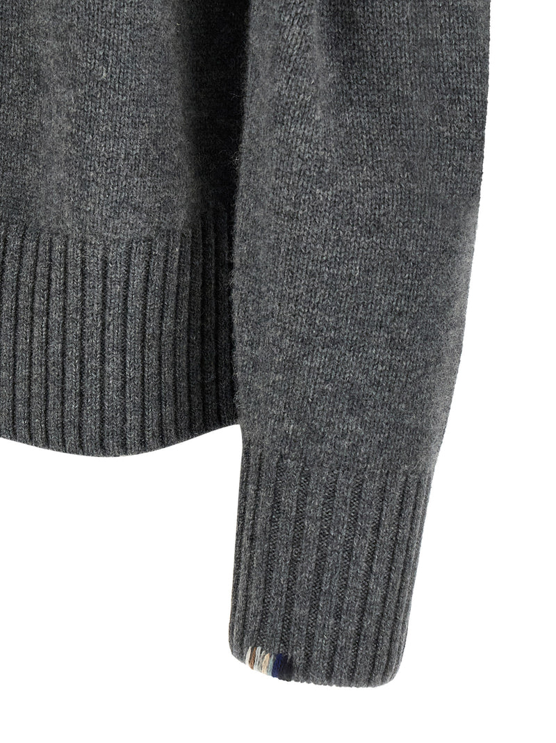 Extreme Cashmere Gray Cashmere Cardigan