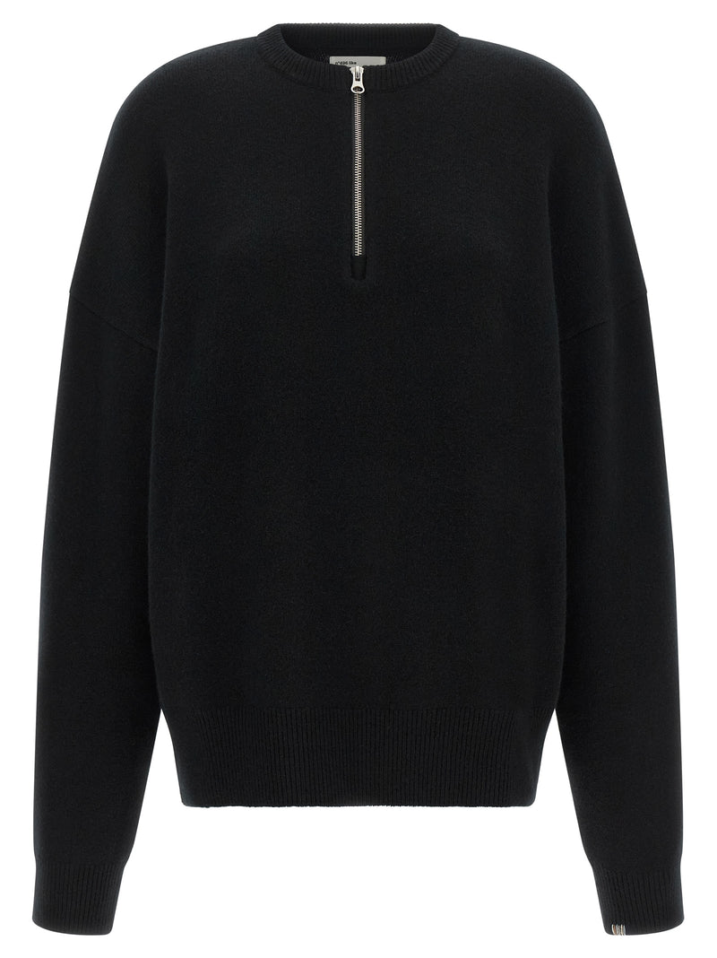 Extreme Cashmere Black Cashmere Cardigan