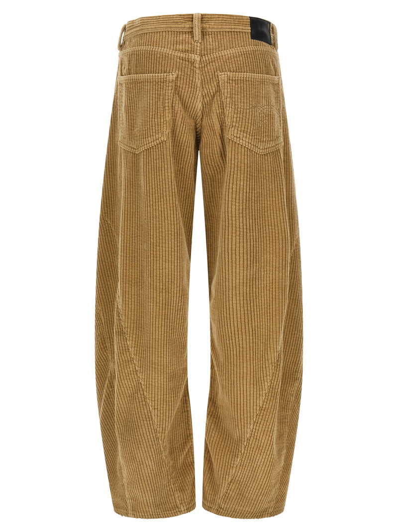 R13 Beige Cotton Casual Pants