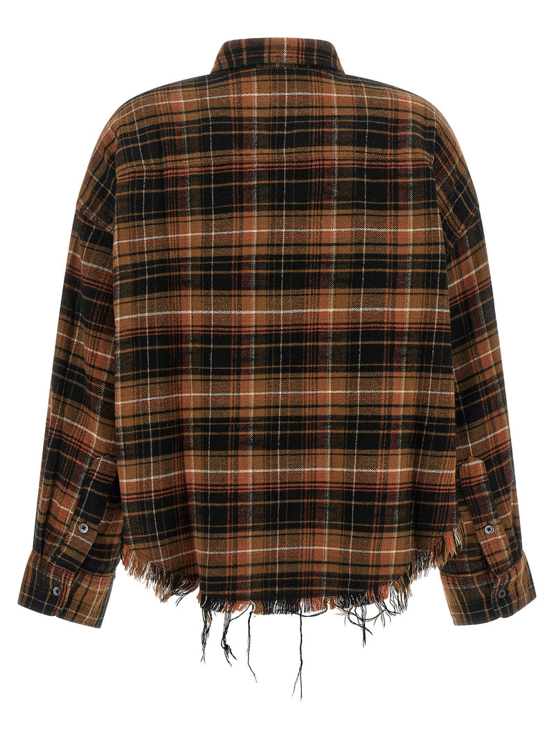 R13 Brown Cotton Blouse