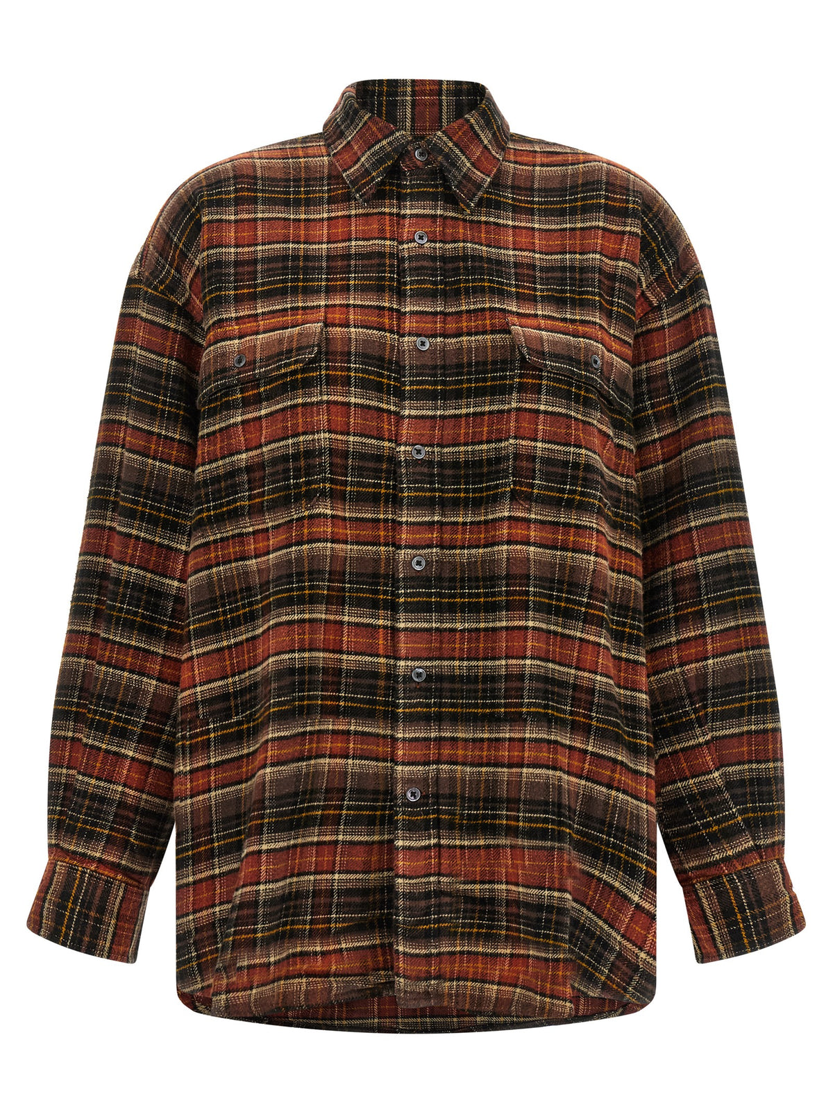 Chemisier en coton multicolore R13