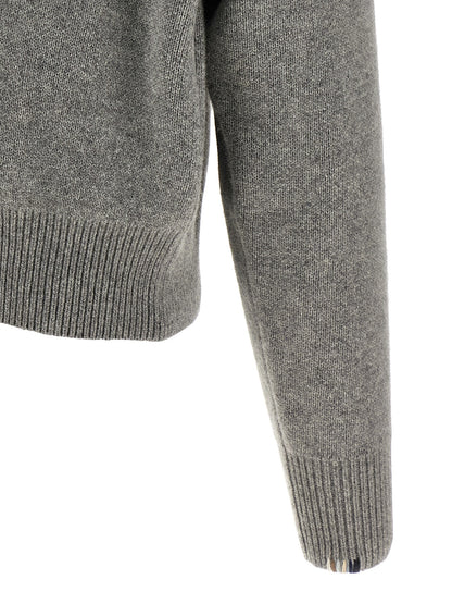 Extreme Cashmere Gray Cashmere Cardigan