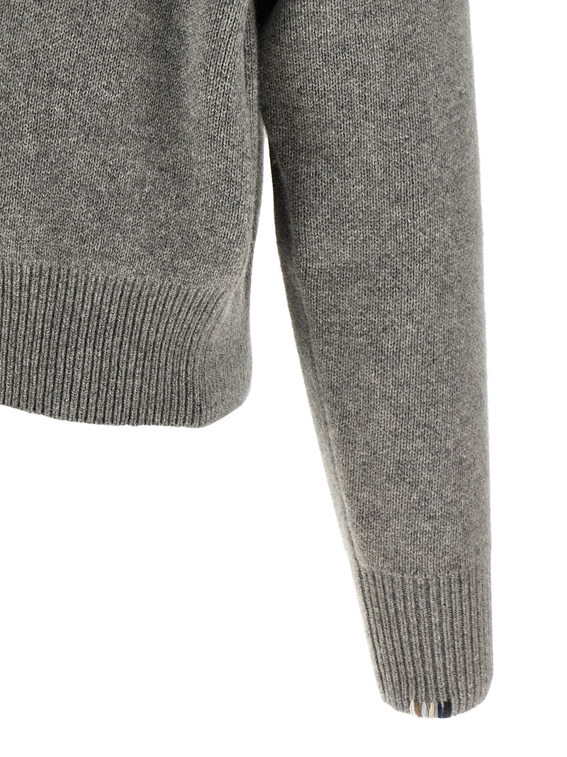 Extreme Cashmere Gray Cashmere Cardigan