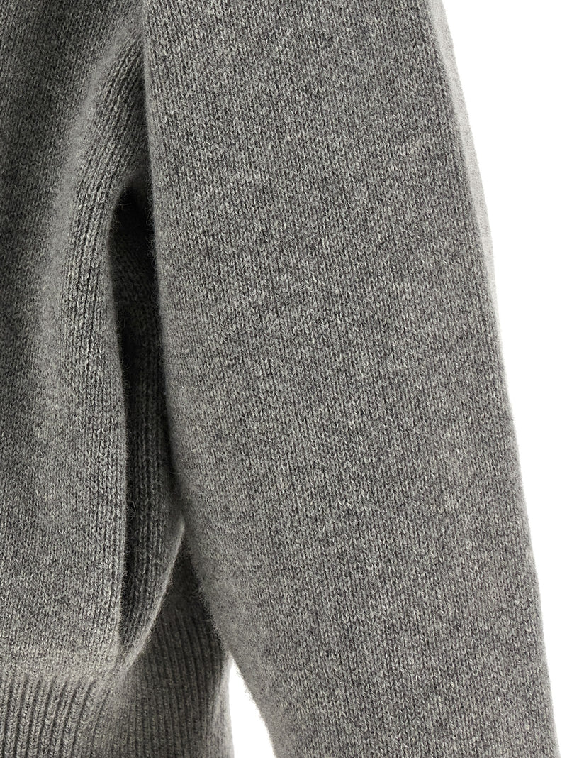 Extreme Cashmere Gray Cashmere Cardigan