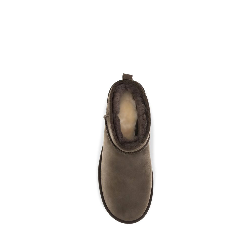 Bottes en cuir marron UGG