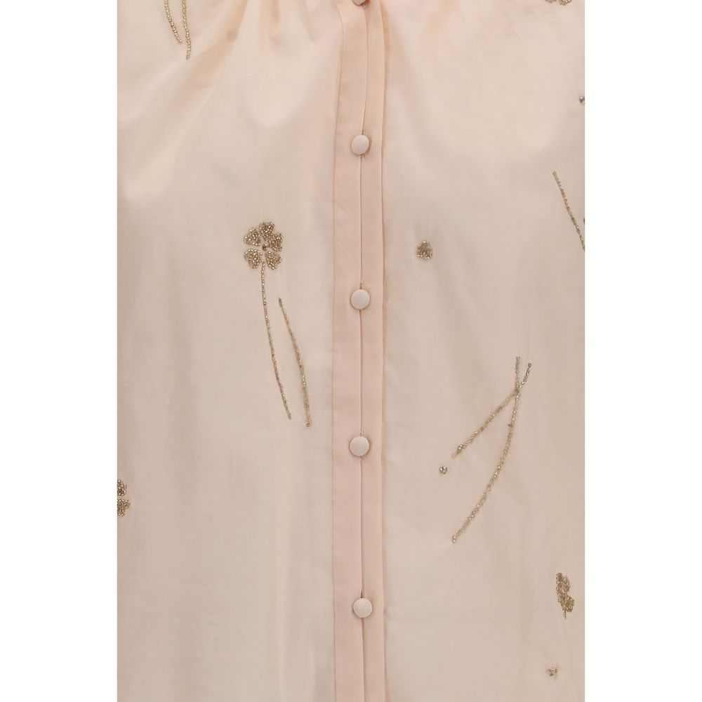 Blouse en coton multicolore Forte_Forte