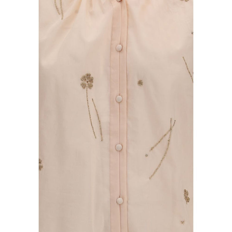 Forte_Forte Multicolor Cotton Blouse