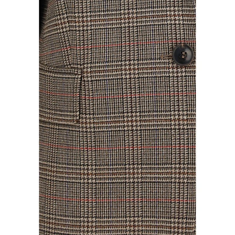 Max Mara Brown Wool Oves Aries Blazer