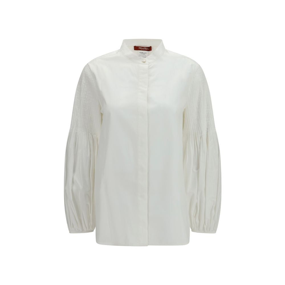 Chemisier en coton blanc Max Mara