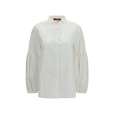 Chemisier en coton blanc Max Mara
